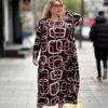 Kare Desen Extra Rahat Seri Z!ara Model Elbise