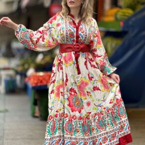 REKORLARIN ELBİSESİ OSMANLI ÇİÇEK BAHÇESİ ANATOLIA ELBİSE